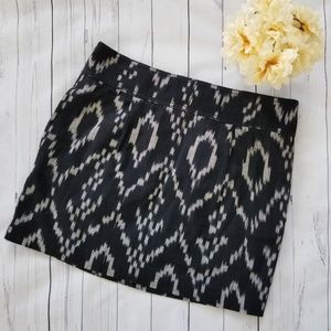 🌹 Juicy Couture (6) Ikat Print Mini Skirt